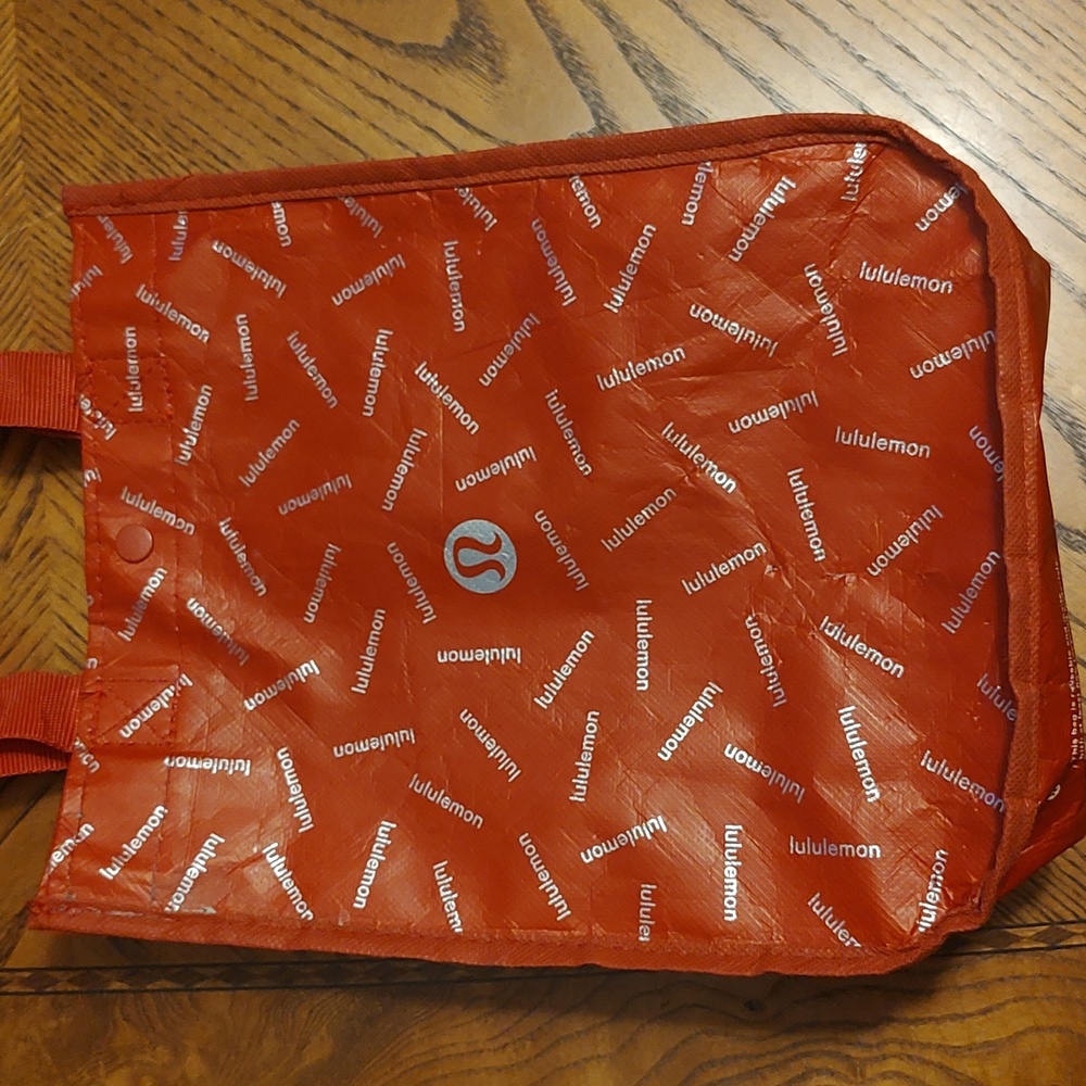 Bundle of 2 Lululemon 2023 and Athleta Reusable Bags